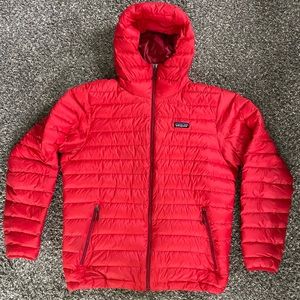 Patagonia Down Sweater Hoody - Mens L
